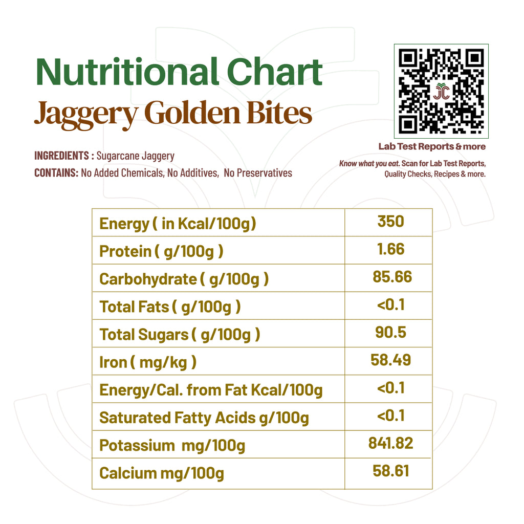 Jaggery Golden Bites,  Bite-Sized Traditional Sweet Treat -200g